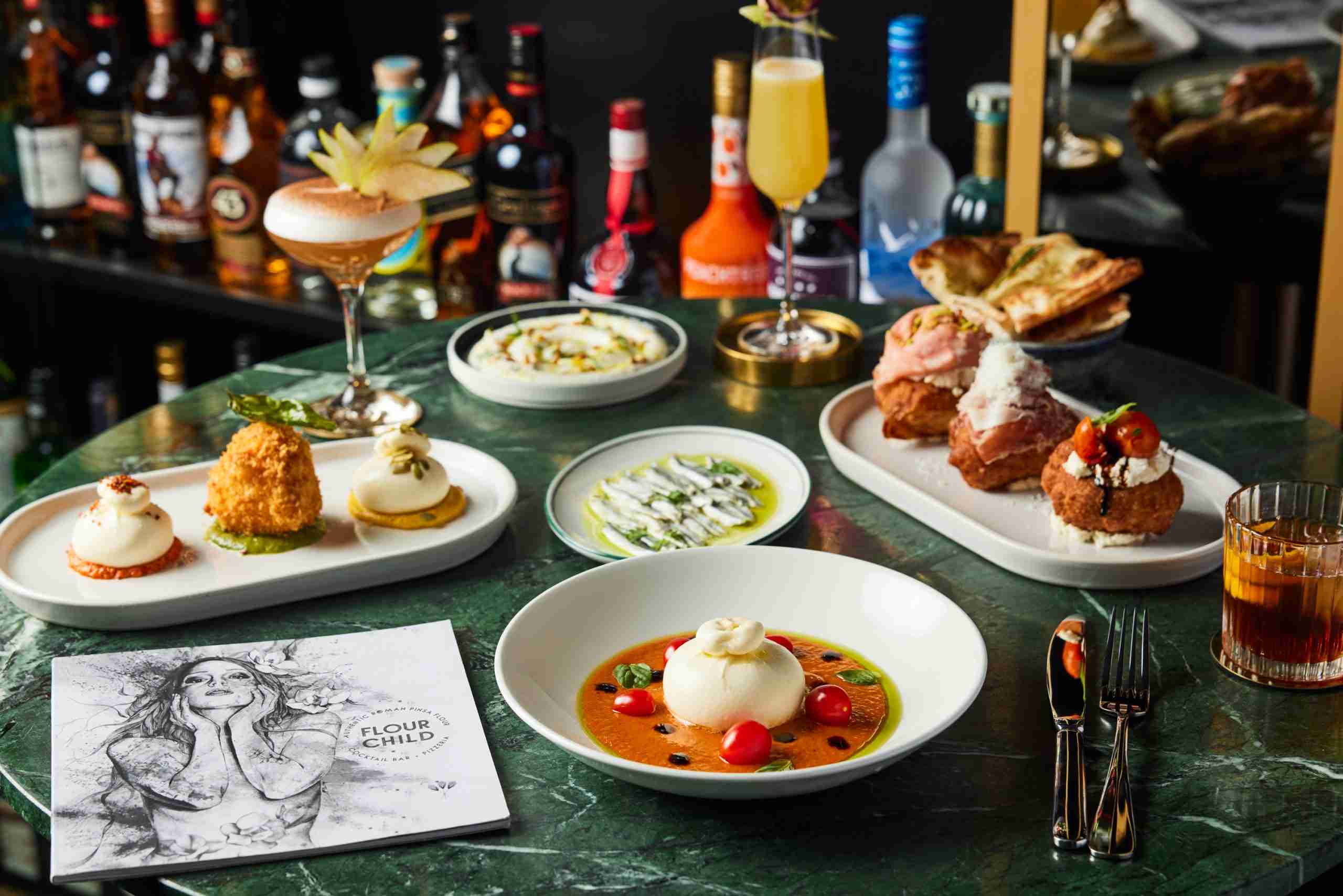 Hero dishes from Flour Childs Spring Summer Menu